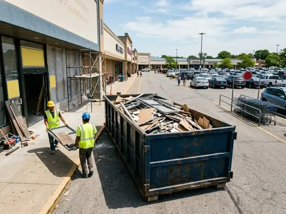 retail-store-renovation-debris-003 — frequently asked questions, Roll-off Dumpster Rentals in Firebaugh, CA